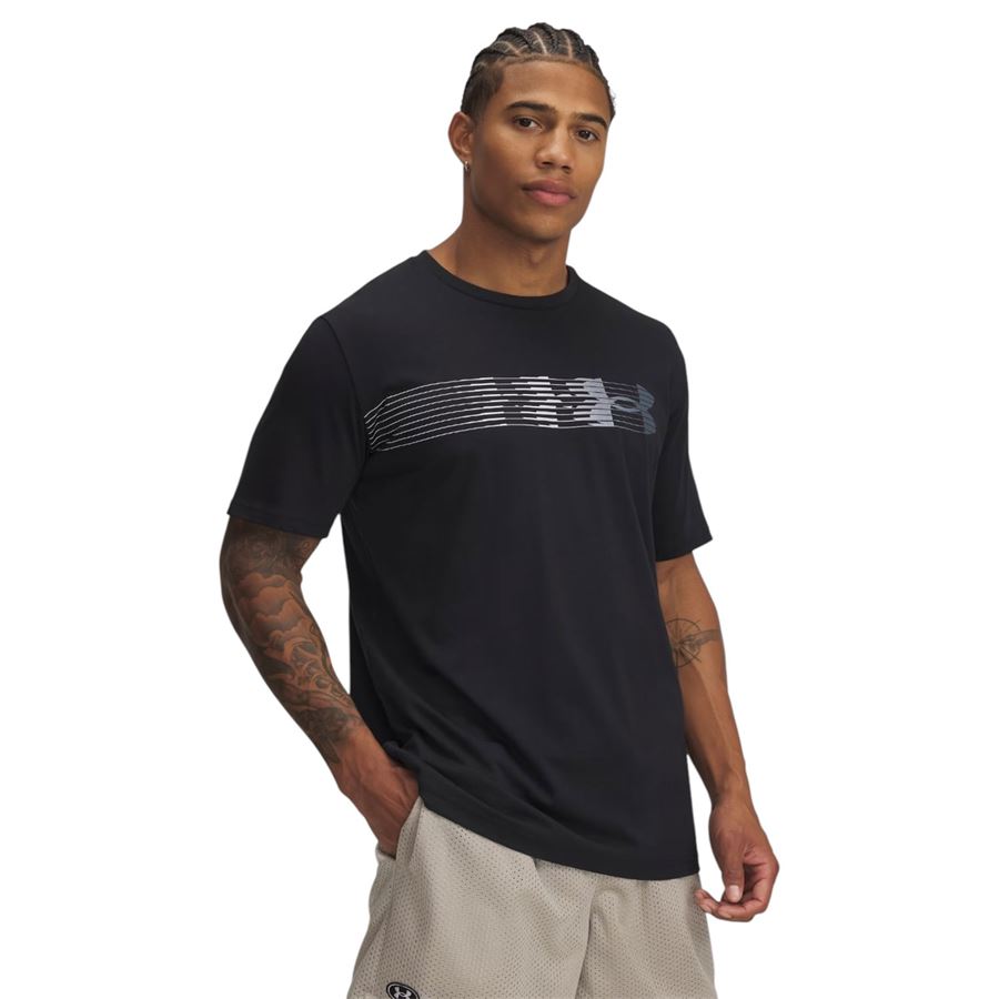T-shirt a manica corta UA Fly In Logo da uomo Under Armour | 13902060001